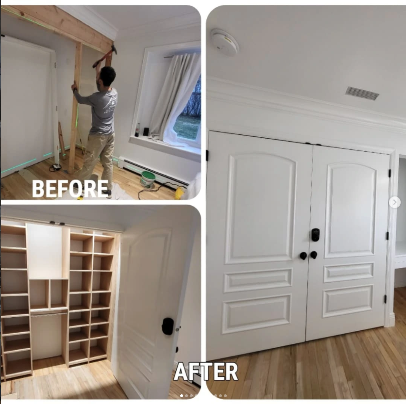 Custom closet carpentry by JHome Solutions Vibe - Long Island, NY